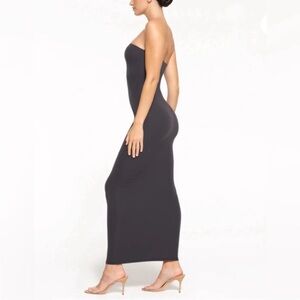 NEW Tube SKIMS  Strapless Tight Fitted Long dress